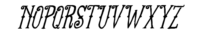 FT Anchor Yard Italic Font UPPERCASE