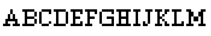 FT Serif Regular Font UPPERCASE