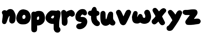 Ftoonk Regular Font LOWERCASE