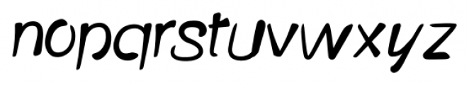 FT Brush Regular Font LOWERCASE