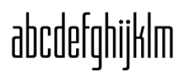 FTY DELIRIUM XTN 002 Regular Font LOWERCASE