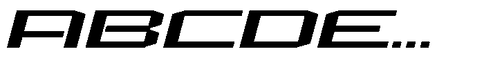 FT Luxentis Italic Font UPPERCASE