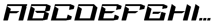 FT Nexrion Italic Font UPPERCASE