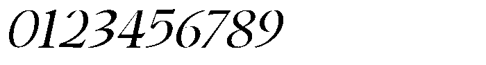 FT Pavielle Italic Font OTHER CHARS