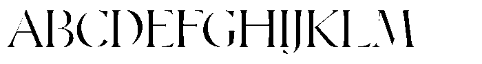 FT Pavielle Light Font UPPERCASE