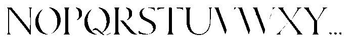 FT Pavielle Light Font UPPERCASE