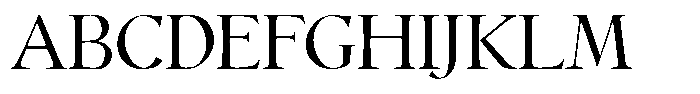 FT Pavielle Regular Font UPPERCASE