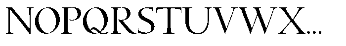 FT Pavielle Regular Font UPPERCASE