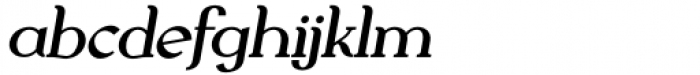 FTMilky Black Italic Font LOWERCASE