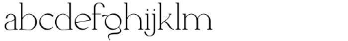FTMilky Light Font LOWERCASE