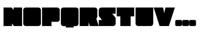 FTY Ultra Chiseled Bold Italic Font UPPERCASE