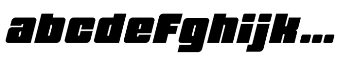 FTY Ultra Chiseled Bold Oblique FONT