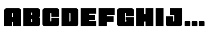 FTY Ultra Chiseled Bold Font UPPERCASE