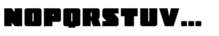 FTY Ultra Chiseled Bold Font UPPERCASE