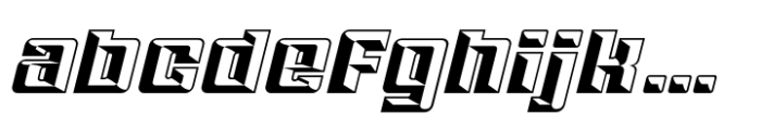 FTY Ultra Chiseled Regular Oblique FONT