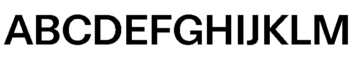 FTAktualOvershoot Medium Font UPPERCASE