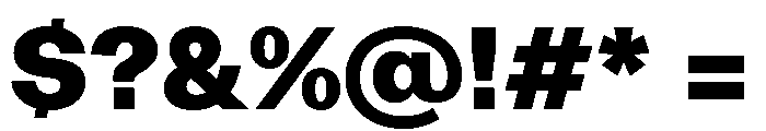 FTAktualUnlicensedTrial Black Font OTHER CHARS