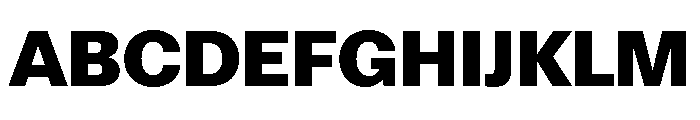 FTAktualUnlicensedTrial Black Font UPPERCASE