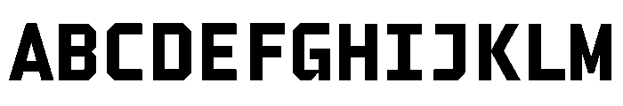 FTAthleticMonoUnlicensedTrial Bold Font UPPERCASE