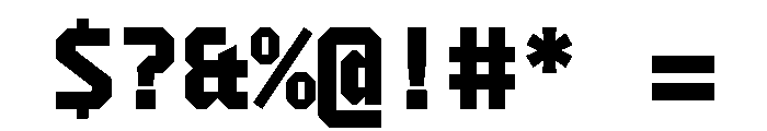 FTAthleticMonoUnlicensedTrial Heavy Font OTHER CHARS