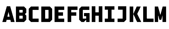 FTAthleticMonoUnlicensedTrial Heavy Font UPPERCASE