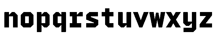 FTAthleticMonoUnlicensedTrial Heavy Font LOWERCASE