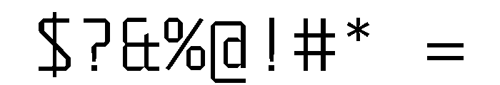FTAthleticMonoUnlicensedTrial Light Font OTHER CHARS