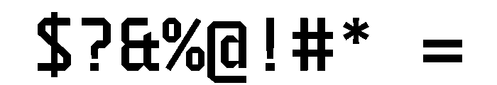 FTAthleticMonoUnlicensedTrial Medium Font OTHER CHARS