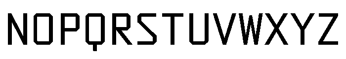 FTAthleticMonoUnlicensedTrial Regular Font UPPERCASE