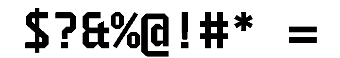 FTAthleticMonoUnlicensedTrial Semibold Font OTHER CHARS