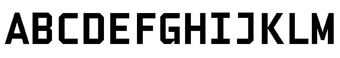 FTAthleticMonoUnlicensedTrial Semibold Font UPPERCASE