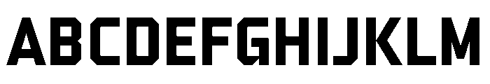FTAthleticUnlicensedTrial Bold Font UPPERCASE