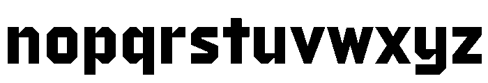 FTAthleticUnlicensedTrial Heavy Font LOWERCASE