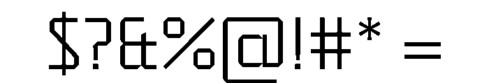FTAthleticUnlicensedTrial Light Font OTHER CHARS