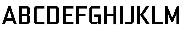FTAthleticUnlicensedTrial Medium Font UPPERCASE