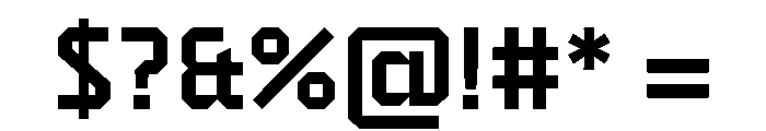 FTAthleticUnlicensedTrial Semibold Font OTHER CHARS