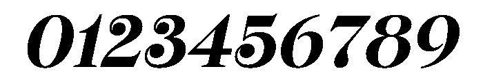FTBrickDisplay MediumItalic Font OTHER CHARS