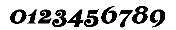 FTBrickText BlackItalic Font OTHER CHARS