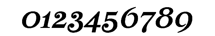 FTBrickText Italic Font OTHER CHARS