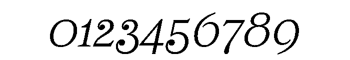 FTBrickText ThinItalic Font OTHER CHARS