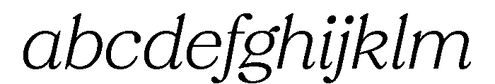 FTBrickText ThinItalic FONT