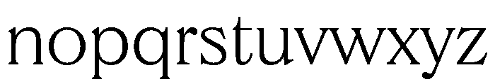 FTBrickText Thin Font LOWERCASE