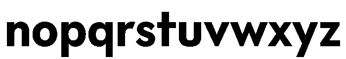 FTHabitUnlicensedTrial Bold Font LOWERCASE