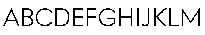 FTHabitUnlicensedTrial Light Font UPPERCASE