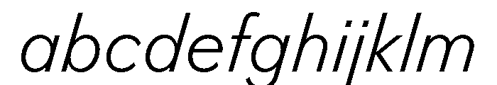 FTHabitUnlicensedTrial LightItalic FONT