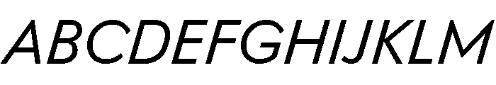 FTHabitUnlicensedTrial RegularItalic Font UPPERCASE