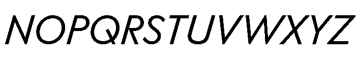 FTHabitUnlicensedTrial RegularItalic Font UPPERCASE