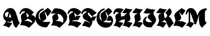 FTImpura Black Font UPPERCASE