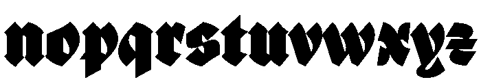 FTImpura Black Font LOWERCASE
