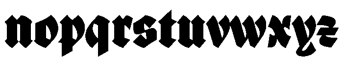 FTImpura Bold Font LOWERCASE